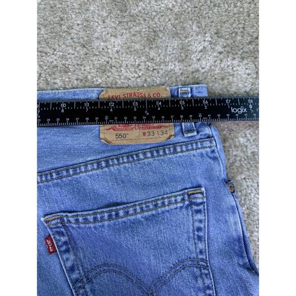 Levi's Men's Straight Jeans - Light Blue - Picture 11 of 14